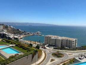 Amplio dpto, vista insuperable, 2 parkings